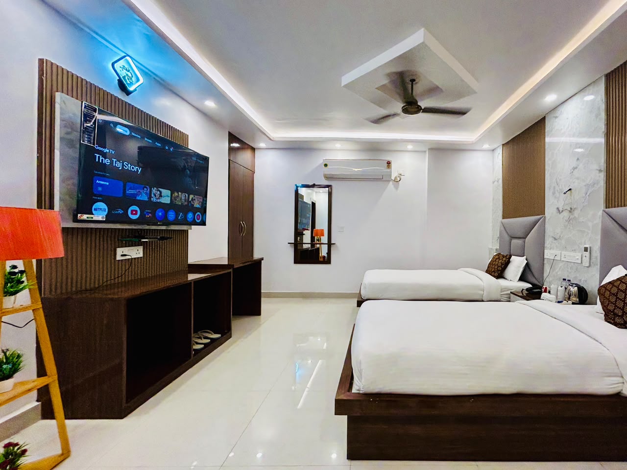 Tathagat Suite twin beds